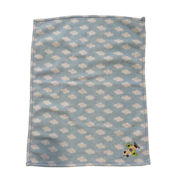 Baby Gear Other - Baby Gear Blue White Airplane Planne Clouds Baby Infant Security Lovey Blanket